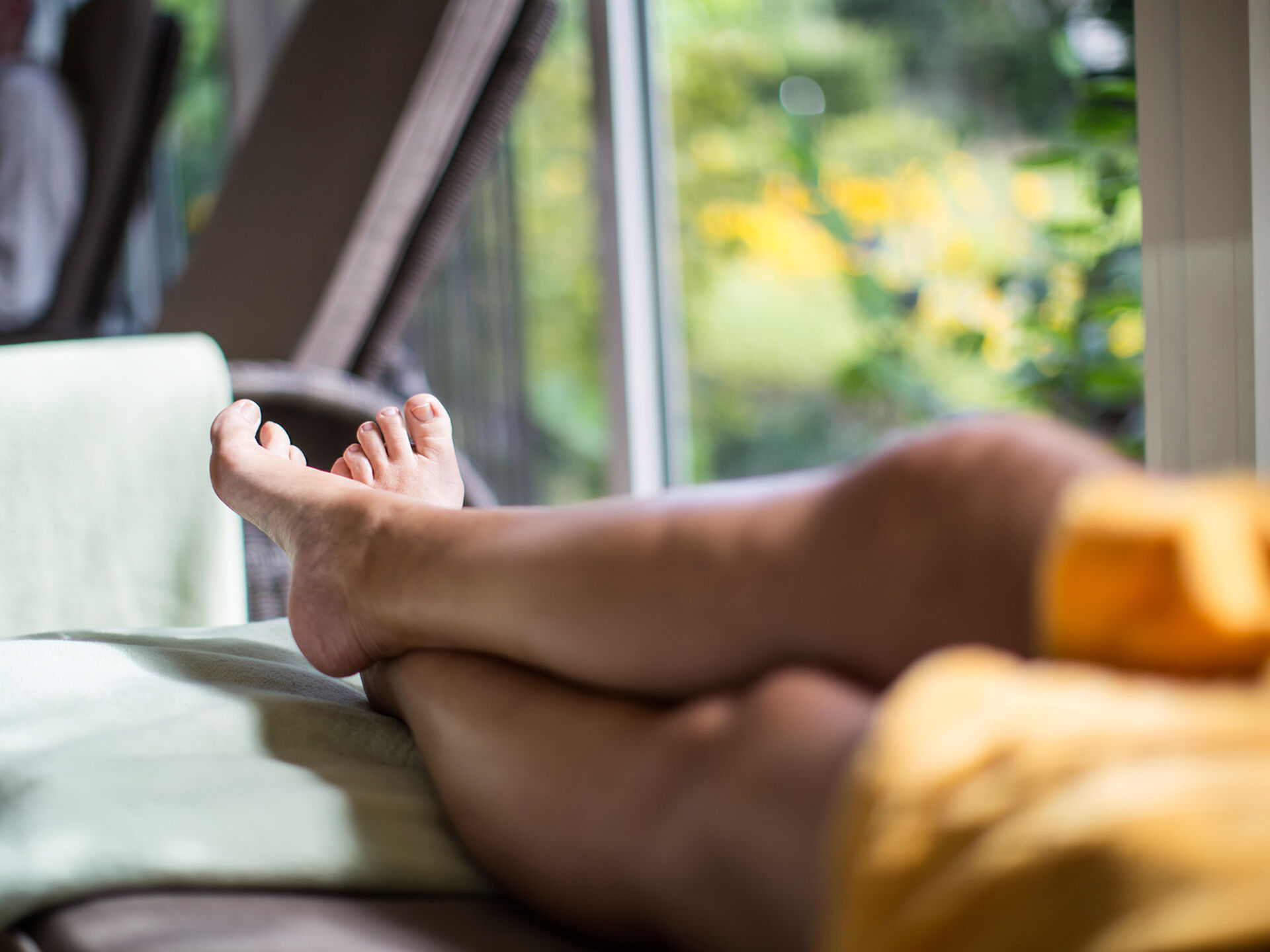 Entspannung im Wellnessbereich